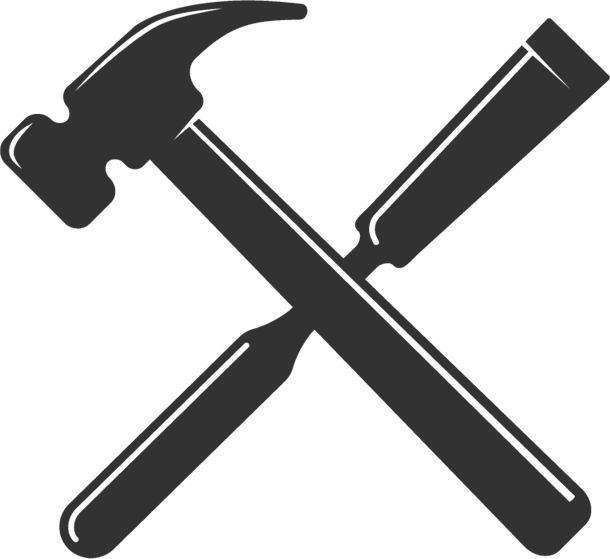 Icon of hammer & chisel